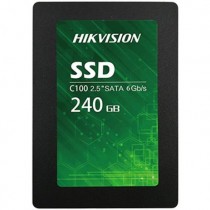 HD SSD 240GB HIKVISION SATA 3.0 (6 GB/S) LEITURA: 550MB/S E GRAVAÇÃO: 450MB/S HS-SSD-C100/240GB