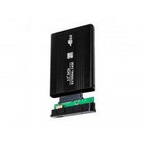 GAVETA/CASE HD/SSD 2.5" USB 2.0 PRETO KNUP - HD001/B