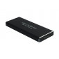CASE/GAVETA PARA SSD M.2 SATA SATELLITE USB 3.0 AX-203S PRETO   ***NÃO SUPORTA O M.2 NVME***