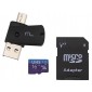 PEN DRIVE OTG C/ADAP SD+CART MEM MICRO SD 16 GB CLASS10 MULTILASER MC150 