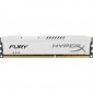 MEMORIA DDR3 8GB 1866MHZ KINGSTON HYPERX FURY CL10 WHITE SERIES HX318C10FW/8 